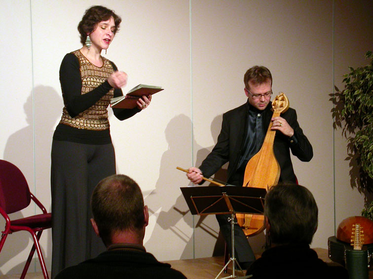 Cora Schmeiser, Marc Lewon, Tijdsreis van een Trobairitz, Berkel Enschot, foto © Arnold Schalks